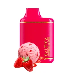 Saltica 7000 Puff Strawberry ice Cream